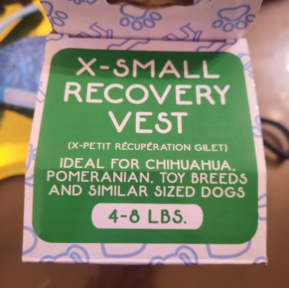 Calm Paws Premium Recovery Vest XS - Picture 3 of 3